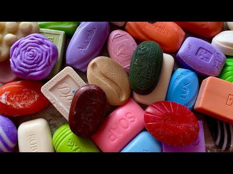 Видео: ASMR Soap cutting | Soap Carving|Резка мыла  | ASMR