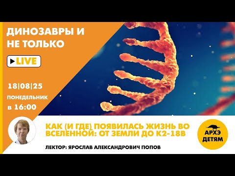 Видео: Занятие "Как (и где) появилась жизнь во Вселенной: от Земли до К2-18b" с Ярославом Поповым