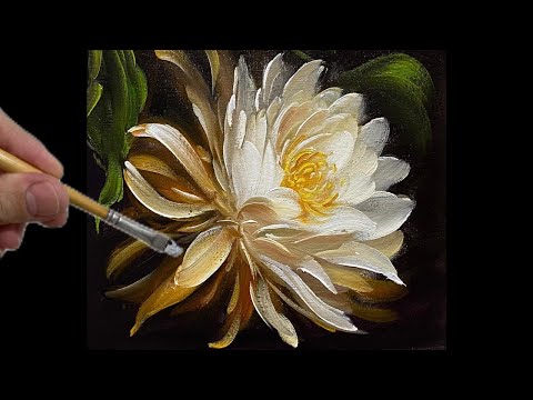 Видео: ЛЕДИ НОЧИ / ПОШАГОВАЯ ЖИВОПИСЬ / РЕАЛИСТИЧНЫЕ ТЕХНИКИ ЖИВОПИСИ