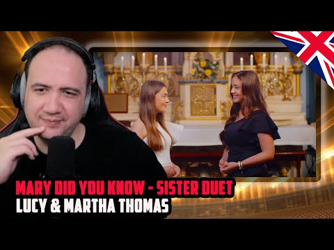 Видео: 🇬🇧 Mary Did You Know - Sister Duet - Lucy & Martha Thomas (Официальный видеоклип) РЕАКЦИЯ УЧИТЕЛЯ...