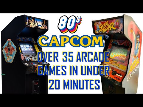 Видео: Более 35 аркадных игр Capcom 80-х годов менее чем за 20 минут