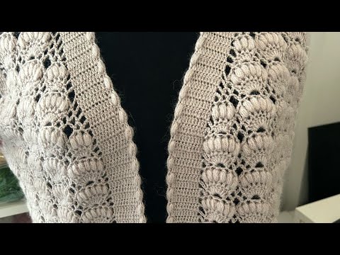 Видео: Я связала его из 3 клубков ангорской нити. Тем, кто видел, он понравился ✅️ Жилет от начала до конца