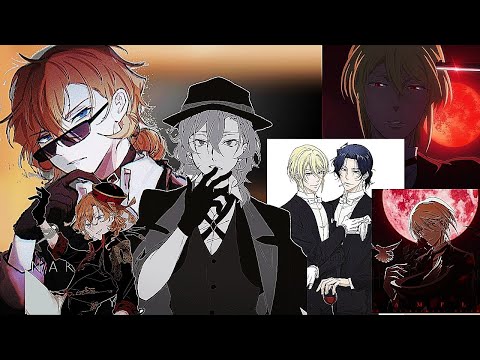 Видео: BSD react to Chuuya as William/Реакция БСД на Чую это Уильям. НА ЗАКАЗ