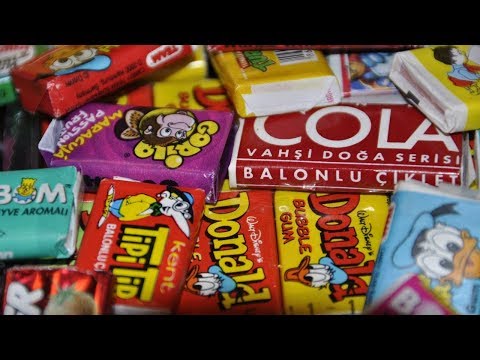 Видео: Большая Коллекция Жевательной Резинки