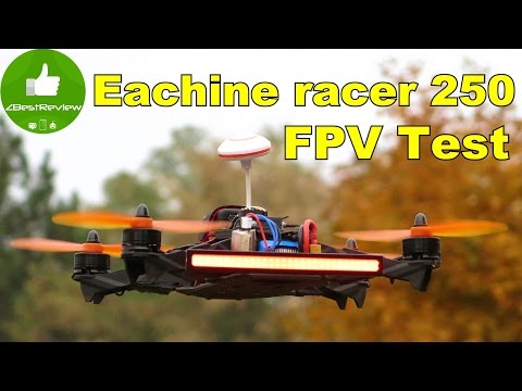 Видео: ✔ Eachine racer 250 - Обзор, полеты и FPV Test! Banggood