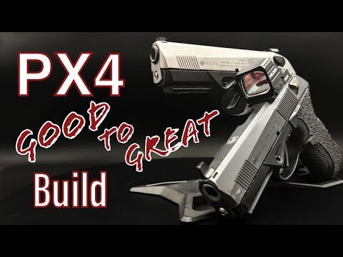 Видео: Beretta PX4 — от хорошей до отличной сборки — не пользуется популярностью у обычных людей, но люб...