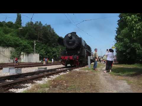 Видео: Пътуване с атракционен влак от Г.Оряховица-Плачковци с парен локомотив 16.27