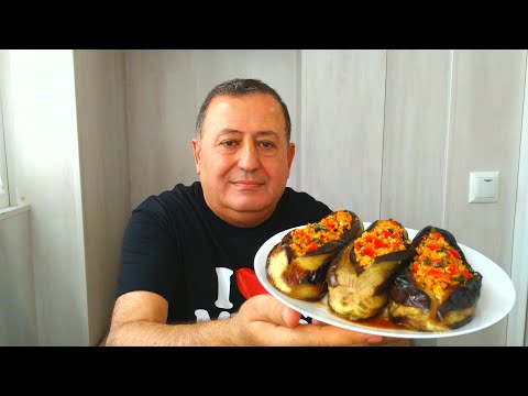 Видео: ТАКИЕ БАКЛАЖАНЫ ЗАХОЧЕШЬ ЕЩЕ! Очень Вкусный РЕЦЕПТ! ФАРШИРОВАННЫЕ БАКЛАЖАНЫ!