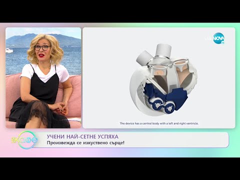 Видео: Учени най-сетне успяха - Произвежда се изкуствено сърце! - „На кафе” (20.01.2021)