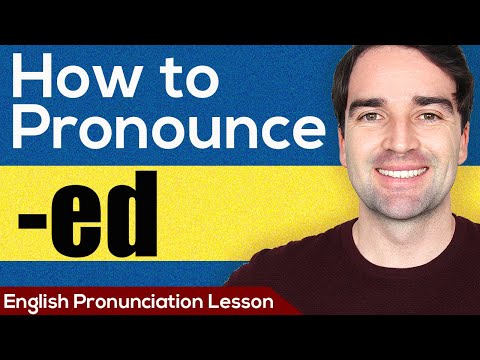 Видео: Знаете ли вы, как правильно произносить окончания -ed? - Урок английского произношения