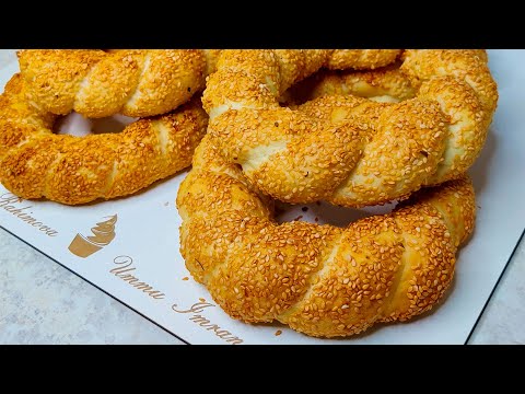 Видео: Турецкие бублики "Симиты" | Туркча СИМИТ