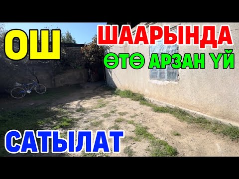 Видео: Өтө арзан баада үй сатылат. Шаарга жакын жерде суу,свет,бар.