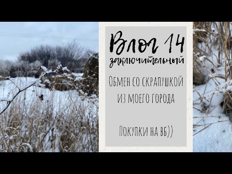 Видео: скрапвлог 14/2024 I обмен, покупочки