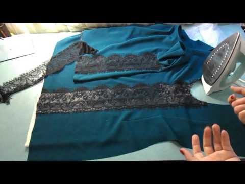 Видео: КАК КРАСИВО И ЛЕГКО СШИТЬ КРУЖЕВО И ТКАНЬ.
