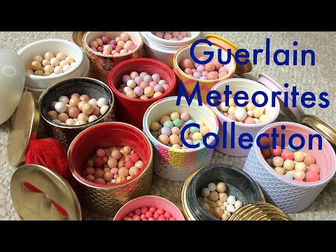 Видео: Моя коллекция метеоритов Герлен. My Guerlain Meteorites Collection ☄️⭐️