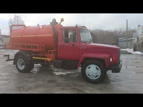 Видео: Газ 3309 Ассенизатор. 5 куб. м