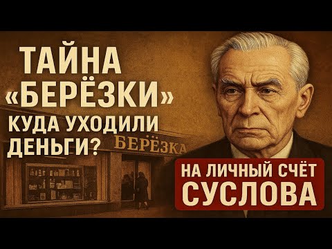 Видео: ТАЙНА БЕРЕЗКИ КУДА УХОДИЛИ ДЕНЬГИ ИЗ ВАЛЮТНЫХ МАГАЗИНОВ — На личный счет Суслова
