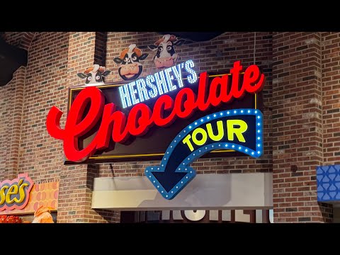 Видео: Экскурсия по шоколадной фабрике Hershey's (полная версия) • Hersheypark 2025 4K