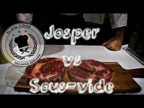 Видео: Josper vs sous vide. Рибай стейк на гриле