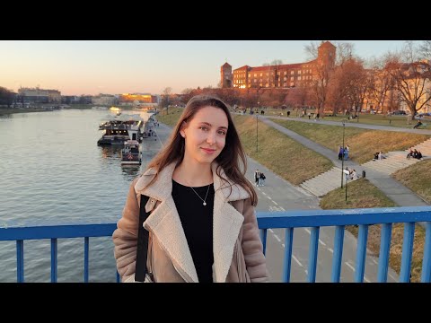 Видео: Жизнь в Польше: как красиво сейчас в Кракове 🙈❤️