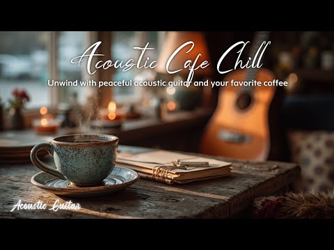 Видео: Акустическая гитара и атмосфера кофейни ~ Нежная гитарная музыка для расслабляющего кафе