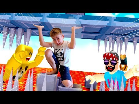 Видео: Куда БЕЖАТЬ? ROBLOX Crasher Challenge // Мы играем