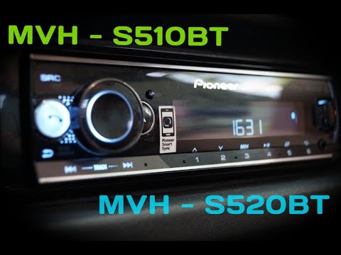 Видео: Сравнение Pioneer S510BT S520BT. Прошивка.