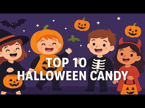 Видео: 10 лучших сладостей на Хэллоуин