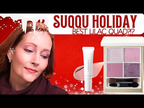 Видео: Набор косметики SUQQU Holiday Makeup Kit 149 Shunka и 103 Suzane blush — лучшая история сиреневог...