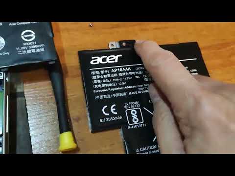 Видео: Ноутбук  Acer Swift 1 замена аккумуляторной батареи и  SSD диска (Replacing battery and SSD drive)