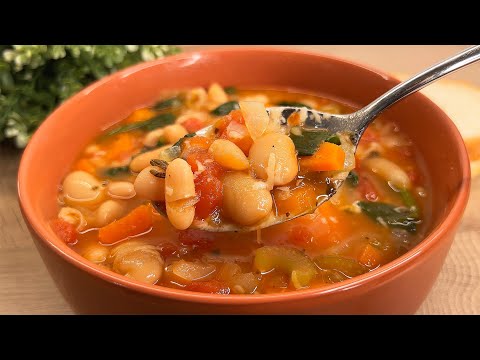 Видео: Мой итальянский друг дал мне рецепт Easy Bean Soup! Так вкусно, что захочется еще!