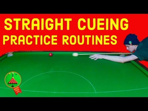 Видео: Упражнения и тренировки по отработке ударов в снукере