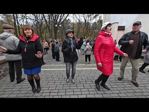 Видео: 3.11.24г..."НЕПОСЕДА"...Жанна Вайзер... звучит на танцполе в Гомельском парке...