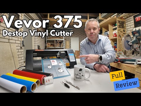 Видео: Настольный режущий плоттер для винила Vevor 375 | Первые впечатления и результаты тестирования дл...