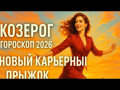 Видео: ♑️ Козерог - Гороскоп 2026 - Новый Карьерный Прыжок