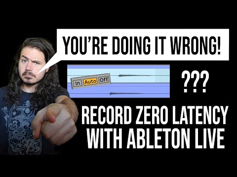 Видео: Как записывать без задержки в Ableton Live