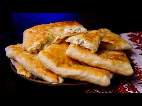 Видео: Сырные пирожки на сковороде - Молдавские пироги -Marica Foodie