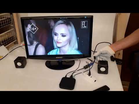 Видео: Современный телевизор из старого монитора