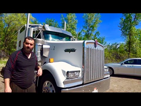 Видео: ДальнобойUSA/Счастливые моменты дальнобойщика..⁉️Volvo VNL780⚠️Kenworth W900⁉️