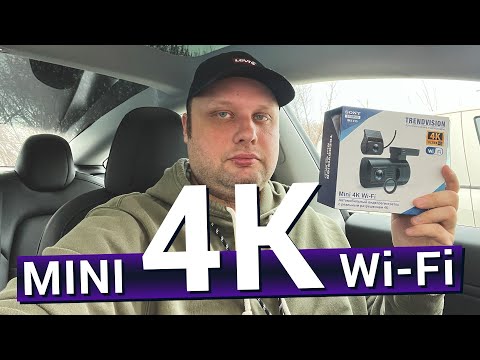 Видео: Видеорегистратор с реальным 4К разрешением — TrendVision Mini 4K Wi-Fi