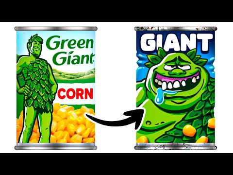 Видео: Я сделал популярные здоровые бренды «нездоровыми»