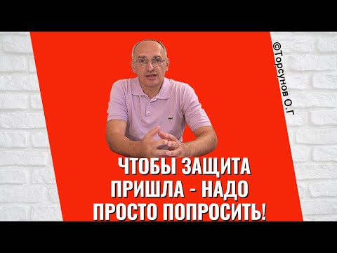 Видео: Чтобы защита пришла - надо просто попросить! Торсунов лекции