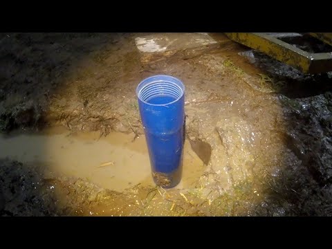 Видео: Скважина под погружной насос. Well under the submersible pump.