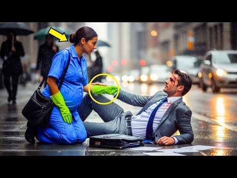 Видео: Беременную уборщицу УВОЛИЛИ за опоздание после того, как она СПАСЛА раненого мужчину — через один де