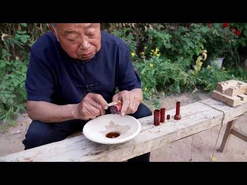 Видео: Вращающийся и выдвижной тюбик для губной помады ручной работы, отличный дизайн