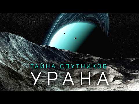 Видео: Темная сторона спутников Урана. [Ариэль, Титания и другие]