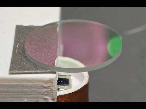 Видео: Тестируем светофильтр с областью пропускания 400 - 700 nM