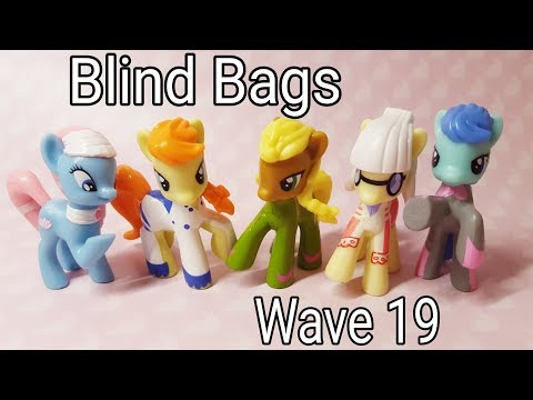 Видео: [MLP] Обзор пони из пакетиков 19-ой волны - часть 2