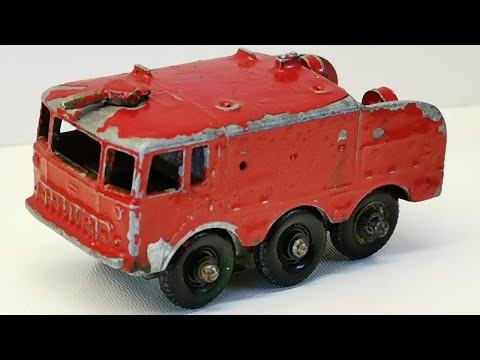 Видео: "Matchbox" реставрация пенитовой краш тендер №. 63 литья под давлением, изготовление деталей