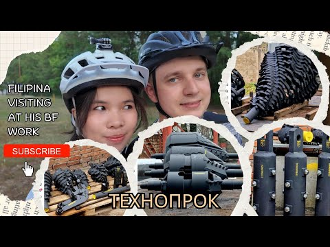 Видео: Филиппинка на работе её парня - производство бурового инструмента ТЕХНОПРОК-61